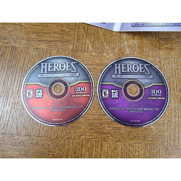 Heroes of Might & Magic: I II III Platinum Edition PC CD - 1, 2 & 3 + Expansions - Picture 4 of 9